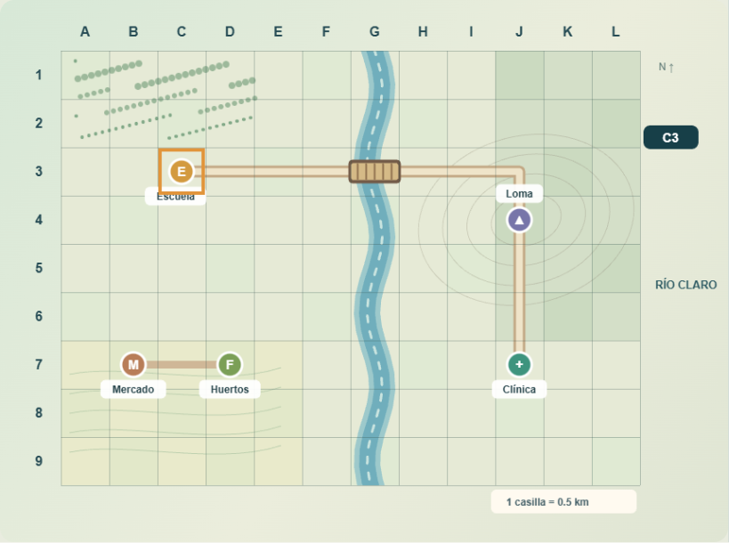 Captura real de Misión Cartográfica