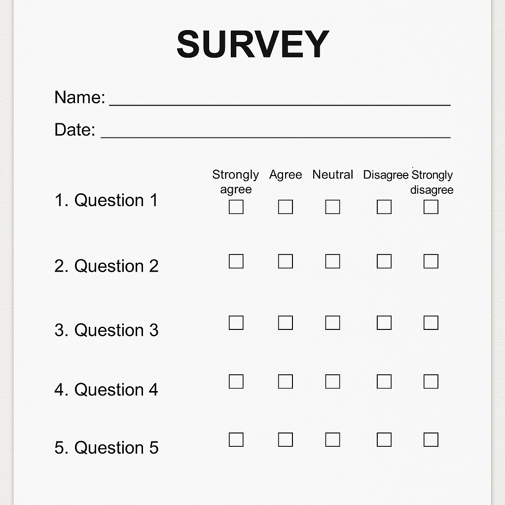 Encuesta para personalizar el aprendizaje